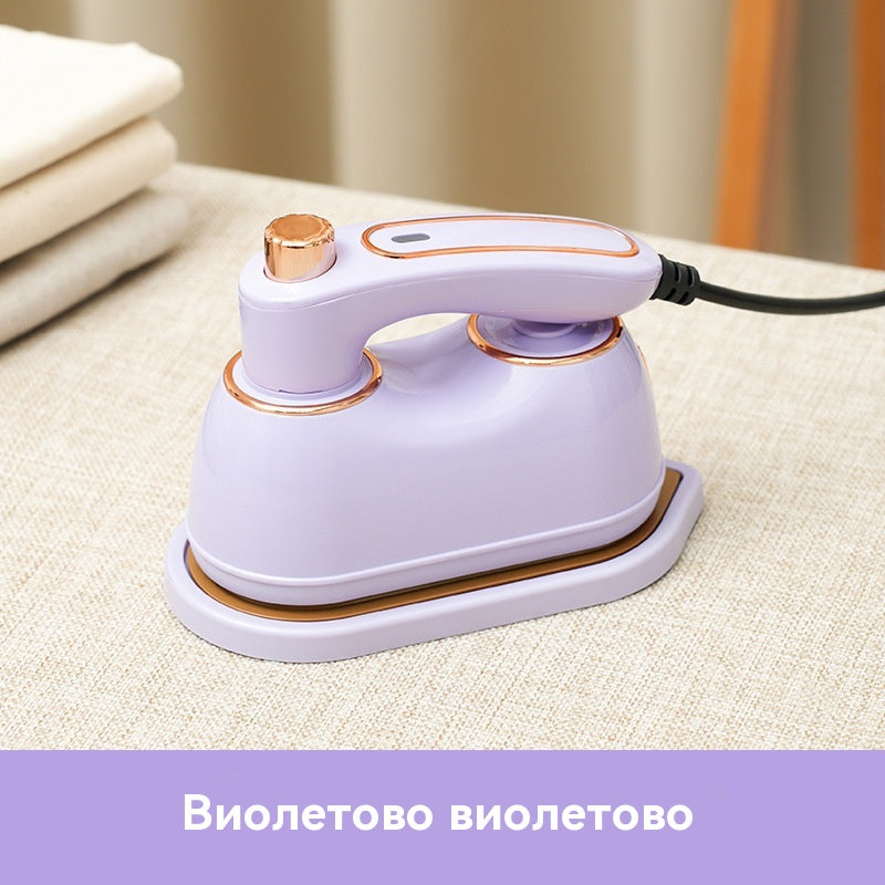✨ Plancha de vapor portátil para ropa con mango giratorio y suela de cerámica