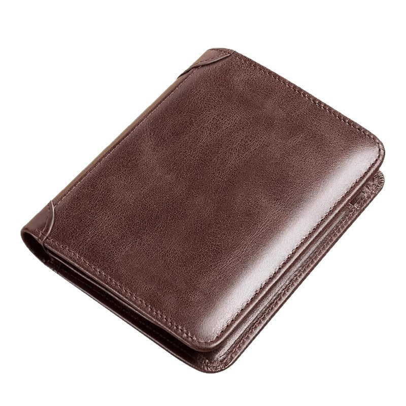 👝✨ Novi muški novčanik od prave kože sa zaštitom od krađe