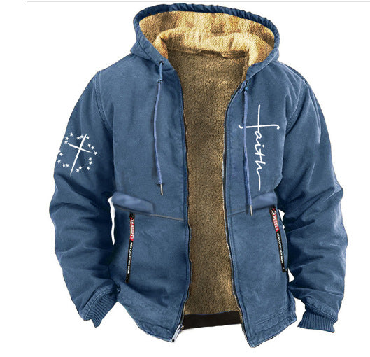 🔥🧥🔥【Plaćanje po preuzimanju】【S-5XL】Muška jesensko/zimska modna ležerna jakna od debelog flisa