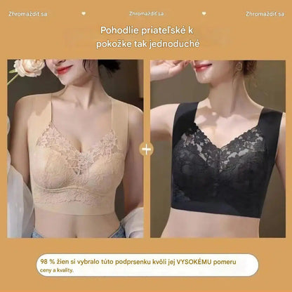 ✨💓【Kupte jeden, druhý dostanete zdarma】【40-100 kg】Nová push-up podprsenka bez kostic, proti prohýbání