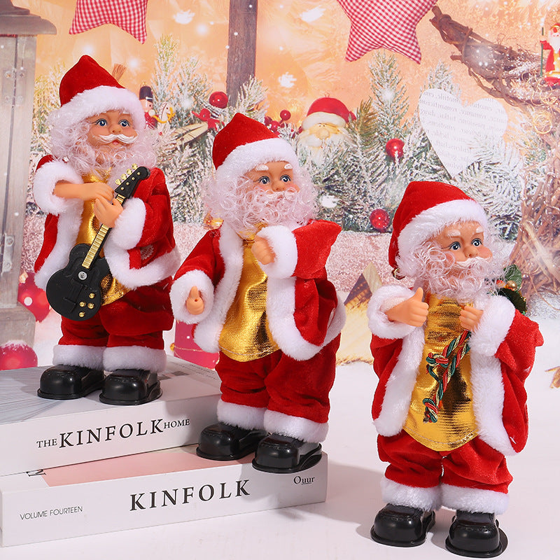 🎄🎅 Elektrická hudobná hračka Santa Claus | Vzácny vianočný darček pre deti, ktorý tancuje a prináša im radosť 🎁