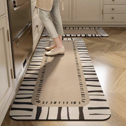 💥【40*60+40*120cm】Covoraşe intrare covoraşe intrare covoraşe retro diatomee noroi covoraşe baie
