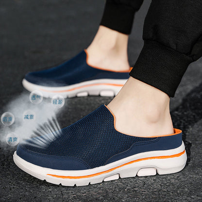 🙋‍♂️🙋‍♀️👟【50% zniżki 🔥】【35–48】Unisexowe klapki z zamkniętymi palcami w dużych rozmiarach, lekkie i przewiewne buty codzienne dla mężczyzn i kobiet