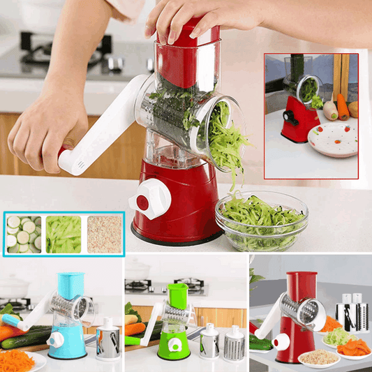 💥【50% popusta】💥 Višenamjenski kućanski stroj za ribanje, rezanje i rezanje povrća