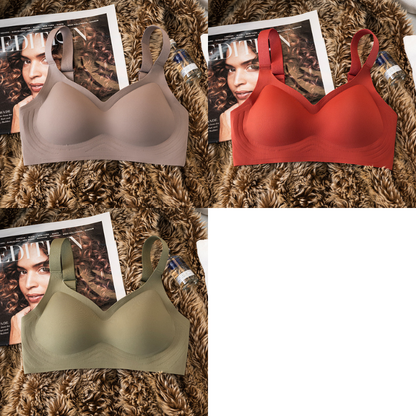 😍【3 dijela】Ženski jednodijelni grudnjak bez žice ❤️【40-85 kg】