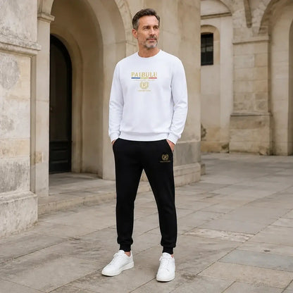 🔥 Conjunto de ropa deportiva casual de otoño para hombre – novedad 👕👖【Sudadera + pantalón】
