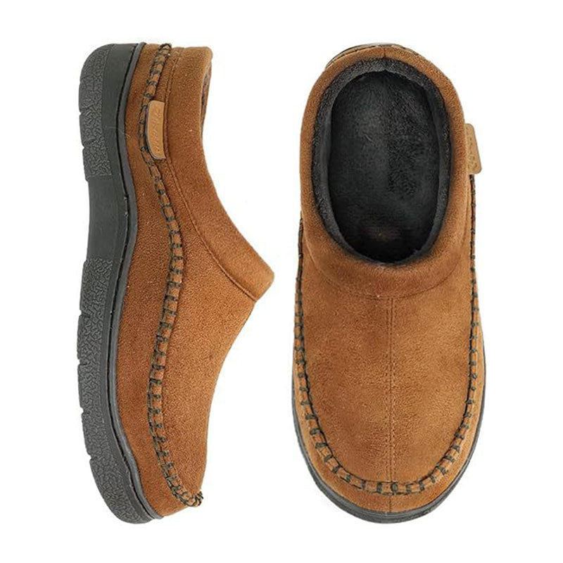 💥【36-45】Tople i udobne, ove muške papuče s plišanom podstavom savršene su za zimu. Tople i ne klize.