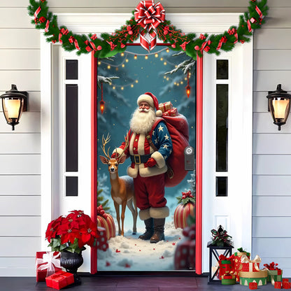 🎄Predčasný vianočný výpredaj: 50% zľava na 🎅vianočné dekorácie na dvere🎅