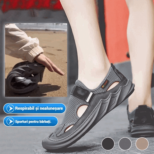 【39-47】✨Męskie sandały letnie, codzienne, oddychające, z miękką podeszwą z siateczki