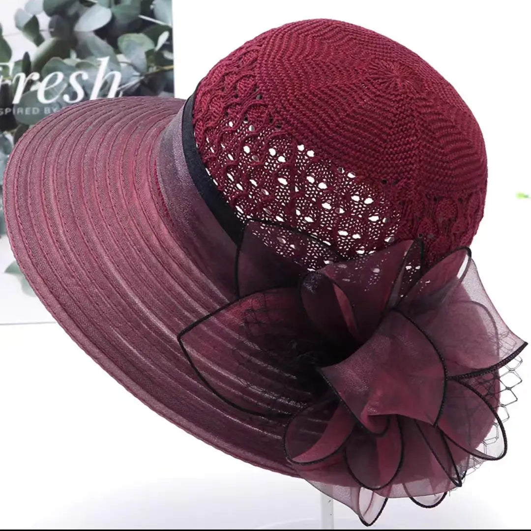 👒Nuevo sombrero de playa elegante y a la moda para mujer con protección solar.