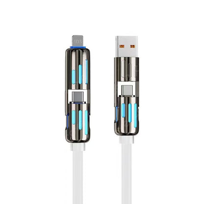 🔥Compra 1 y llévate 1 gratis 🔥Cable de carga LED 4 en 1⚡📱