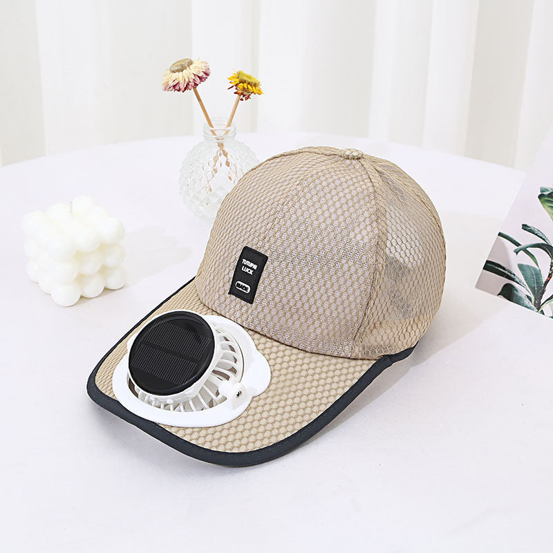 🧢【Enfriamiento rápido】❄Gorra de béisbol con ventilador solar