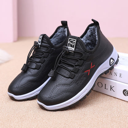 【veľkosti 35-41】Nové dámske zateplené topánky z pravej kože na jeseň a zimu