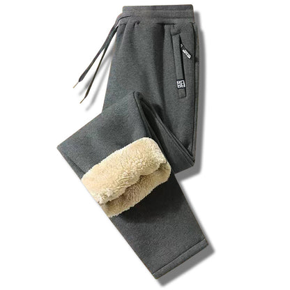 👖【Časovo obmedzená zľava】🔥【M-5XL】2025 Zimné pánske zimné jahňacie vlna zahustená ležérne teplé tepláky✅【40-100kg】