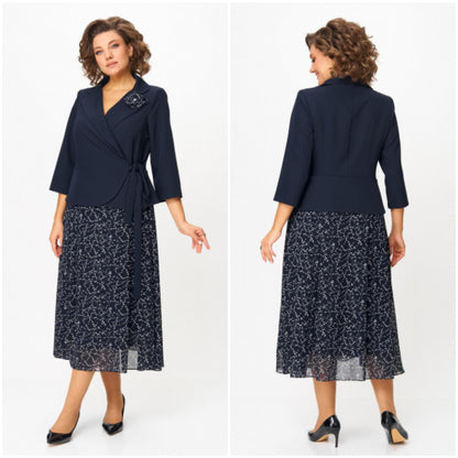 💞【S~5XL】Rochie nouă din bumbac și in