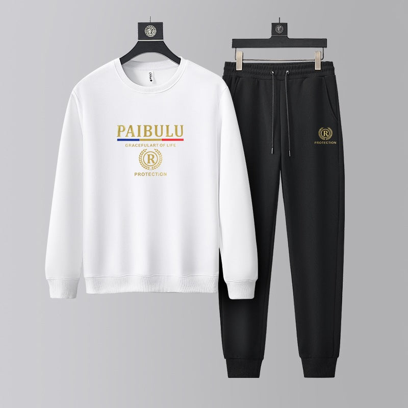 🔥 Conjunto de ropa deportiva casual de otoño para hombre – novedad 👕👖【Sudadera + pantalón】