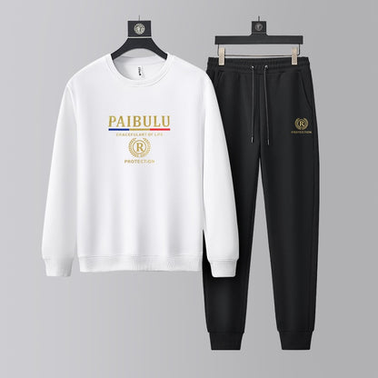 🔥 Conjunto de ropa deportiva casual de otoño para hombre – novedad 👕👖【Sudadera + pantalón】