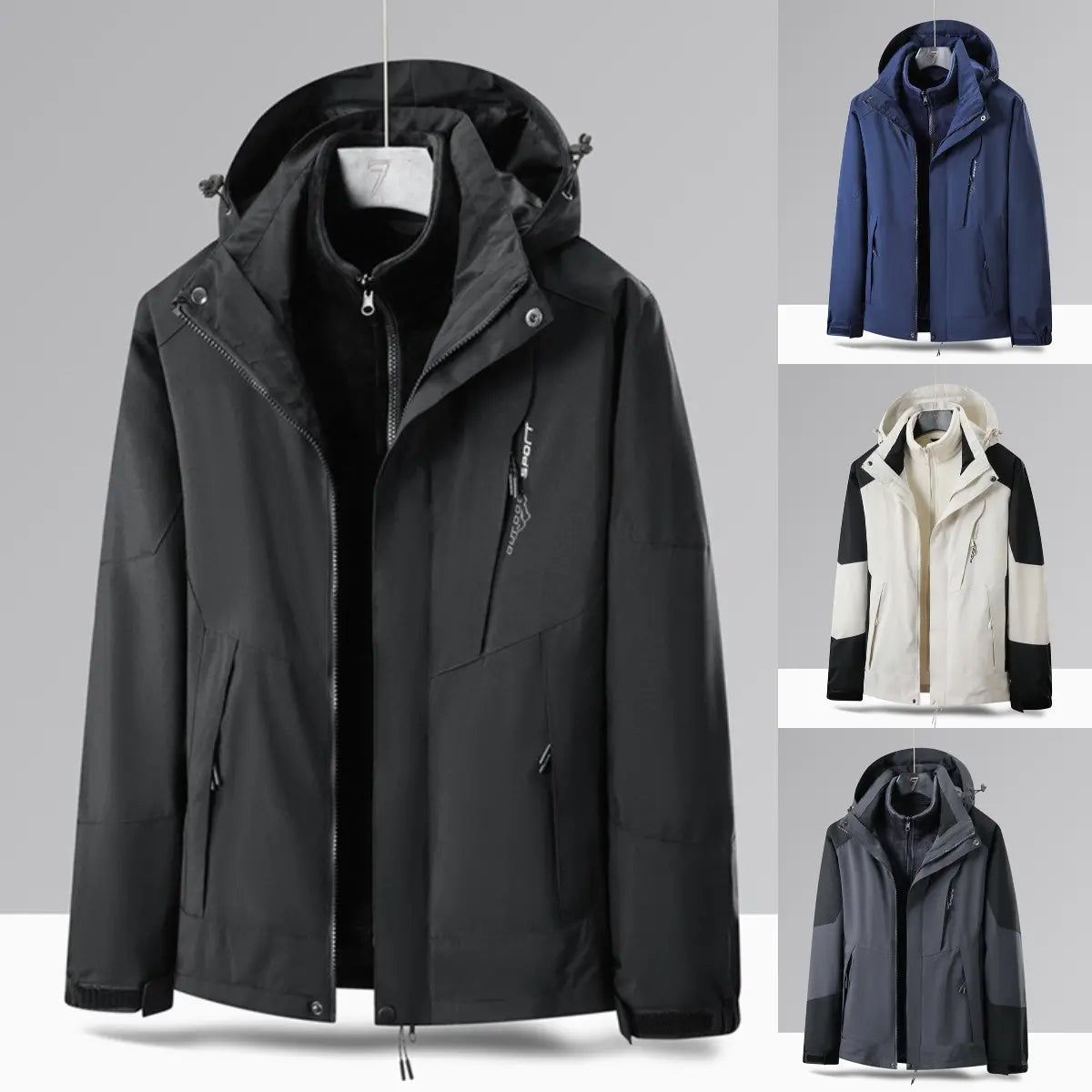 🔥【L-6XL】Nueva chaqueta de senderismo 2026: Impermeable y cortavientos – Unisex
