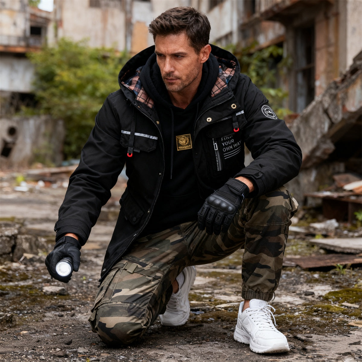 🔥【M~4XL】2025 Nova moška vodoodporna, vetrovno odporna jakna za plezanje na prostem