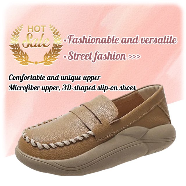 🔥【35-40】2025 noi sandale casual de damă, cu talpă groasă, din piele moale