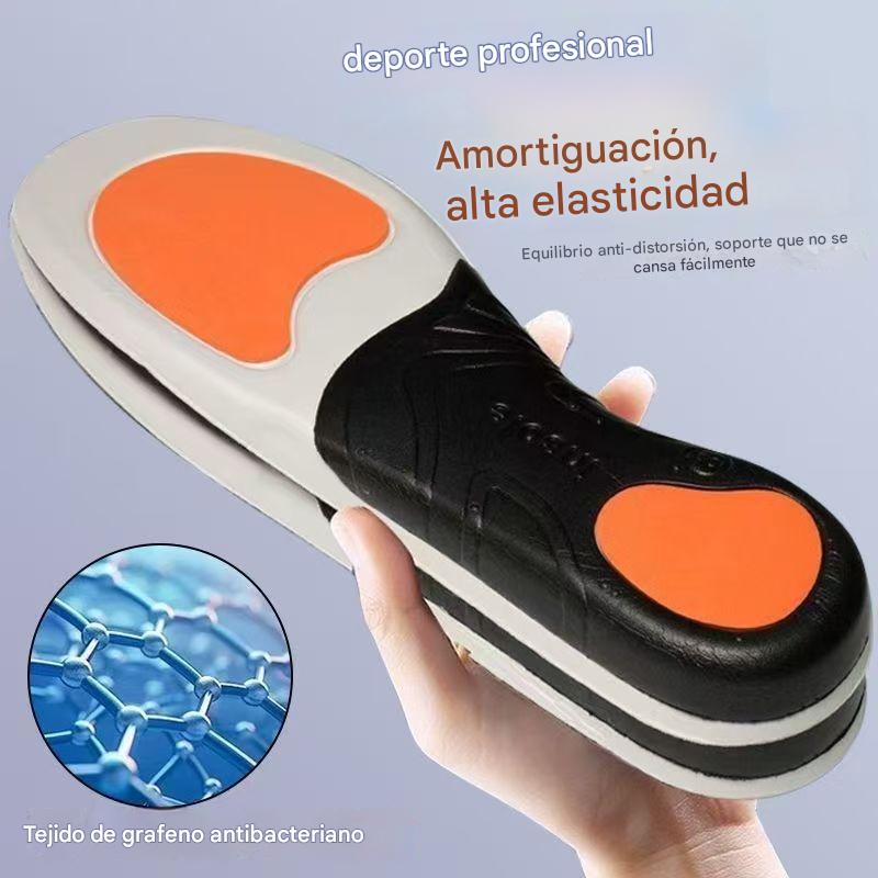 ⚡【¡Compra 2 pares y llévate 2 gratis】👟 Plantillas deportivas amortiguadoras con soporte para el arco: comodidad durante todo el día, protegiendo eficazmente tus pies de los impactos 🏃‍♂️