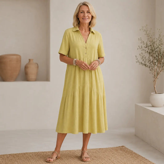 Nuevo vestido casual de moda ligero y transpirable de alta calidad 2026