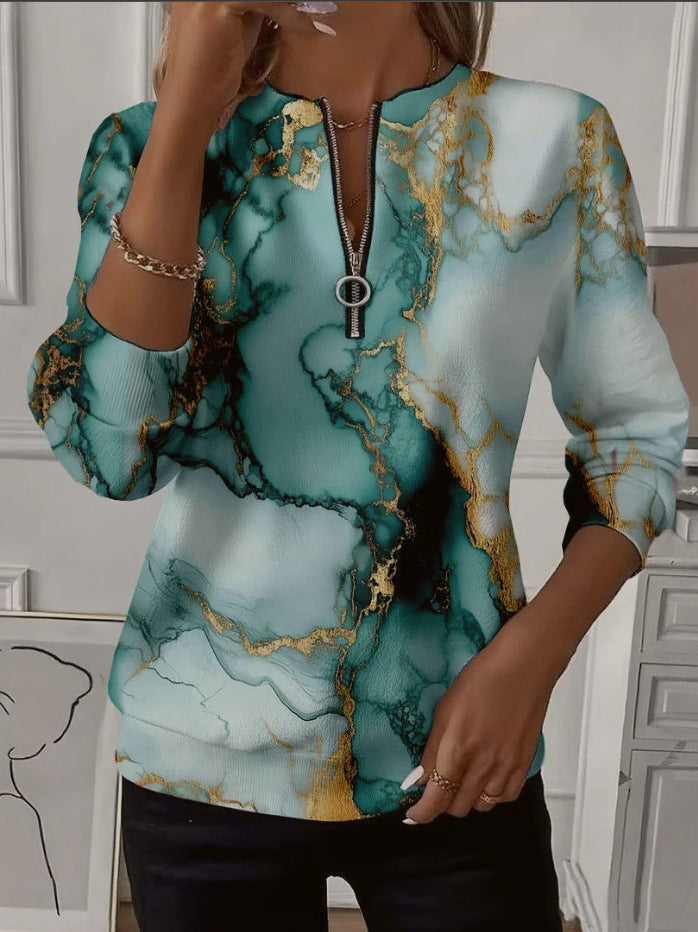 🔥【S-3XL】2026 Mikina s dlouhým rukávem a raglánovým potiskem