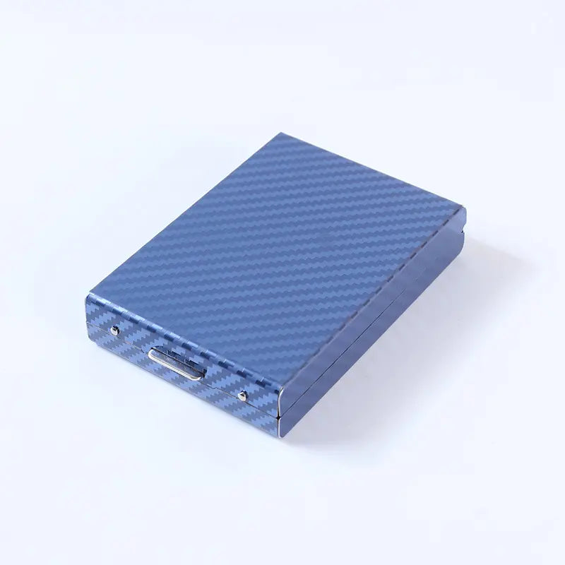 🛡️✨ Tarjetero Metálico de Acero Inoxidable con Protección RFID – Cartera de Tarjetas Antidesmagnética, Pequeña y Portátil 💳