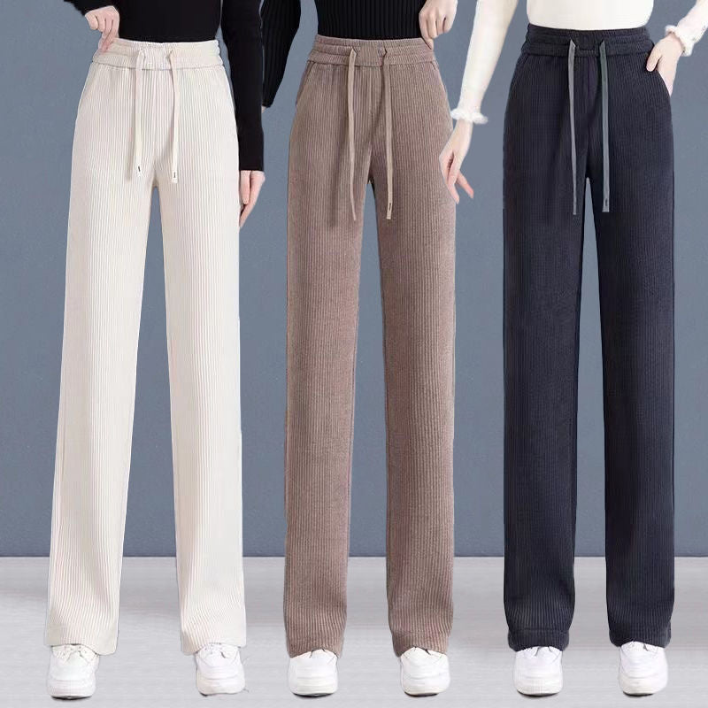 🔥【M-3XL】【40-110KG】👖Nové dámske elastické voľné nohavice