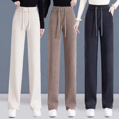 🔥【M-3XL】【40-110KG】👖Nové dámske elastické voľné nohavice