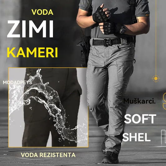 ⏳50% popusta 🔥【S-4XL】Muške vojne taktičke hlače, vjetrootporne i tople.