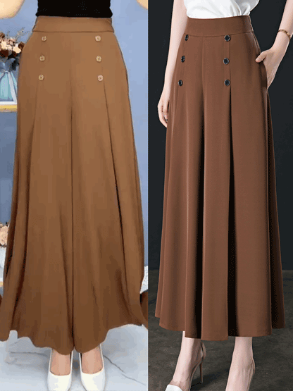 💖【M-5XL】Modna ženska suknja širokih nogavica s visokim strukom