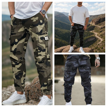 🛠️ ZĽAVA 60% 👖 Odolné taktické pracovné nohavice – zmes nylonu a bavlny, mnoho funkčných vreciek, ideálne pre prácu vonku 🌲