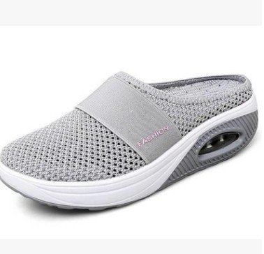 【35-43】Zapatillas 2026 de malla hueca con amortiguación de aire y alta elasticidad para caminar sin cansar