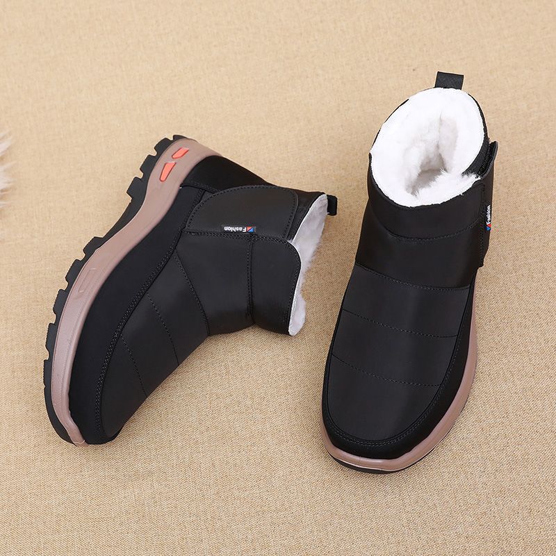 🔥🔥【39-45】👟Męskie, odporne na wstrząsy buty zimowe wykonane z czystej bawełny i aksamitu