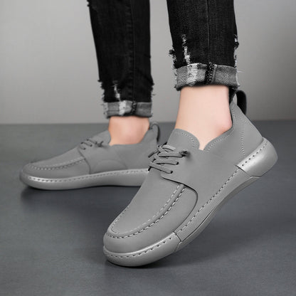 👞【39-46】Nou pentru 2025, pantofi casual anti-alunecare, la modă pentru bărbați, retro