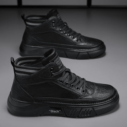 😎👍【39-44】Nove muške vodootporne kožne i baršunaste ležerne pamučne cipele za jesen i zimu 2025.