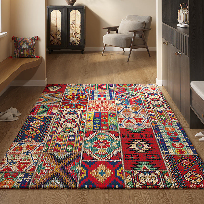 🔥✨【80*120CM】Vstupná rohožka v perzskom štýle, protišmyková a prachotesná, krištáľový zamat.