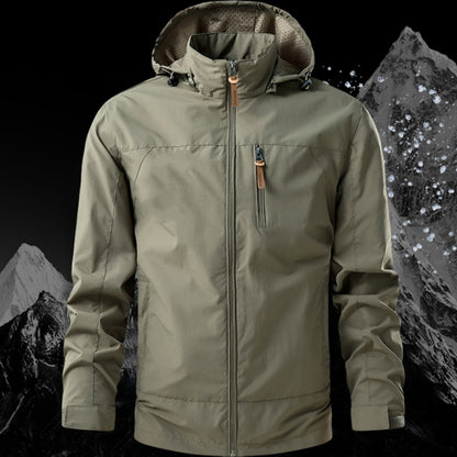 💥【M-5XL】 Vonkajšie oblečenie s kapucňou odolné voči dažďu a slnku Voľná príležitostná vetrovka