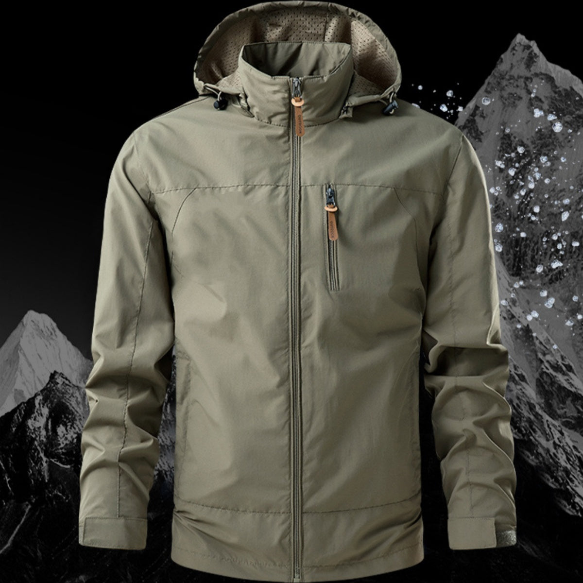 💥【M-5XL】Vetrovka s kapuco, odporna proti dežju in soncu, ohlapna, za prosti čas