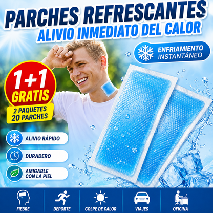 🔥【Compra 1 y llévate otro gratis】🔥 (2 paquetes, 20 parches) Parches refrescantes instantáneos