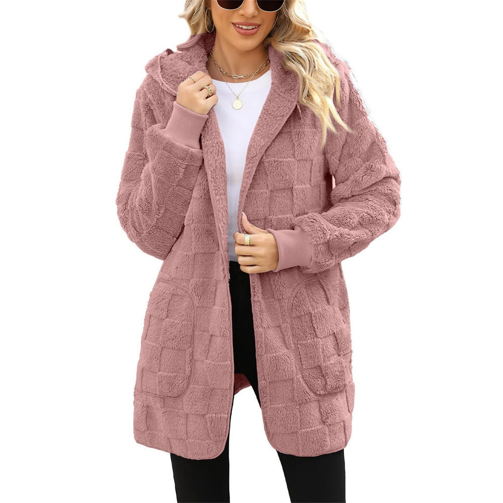 ☃️❄️【S-5XL】🌸Novost za zimsko sezono: ženska casual jakna s kariranim flisom