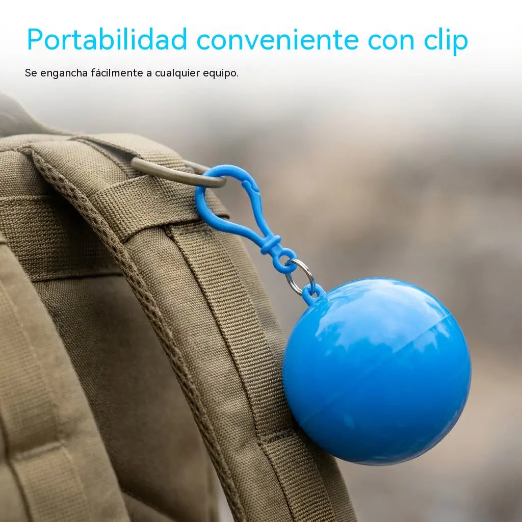 💧5 artículos por 26 euros🌀Impermeable de compresión esférica, impermeable desechable