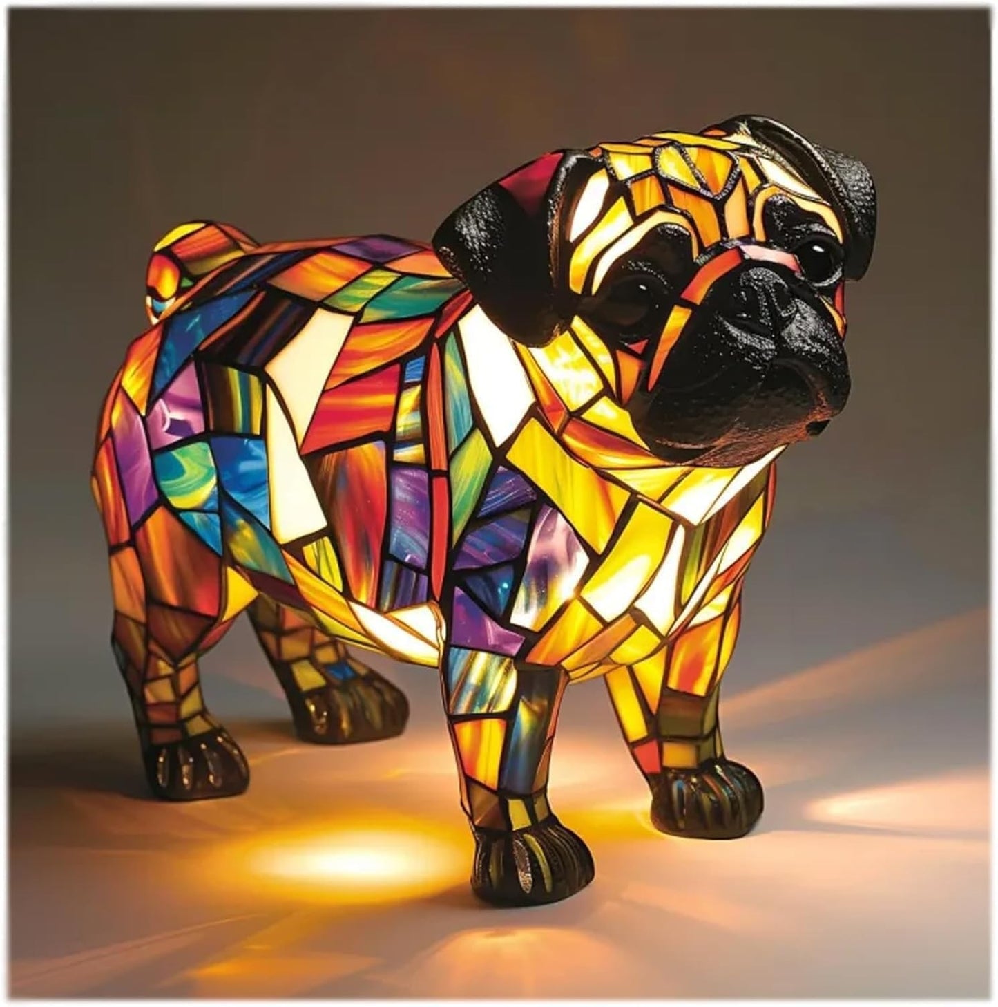🐕🐕Lumină de noapte cu LED-uri pentru statui de animale