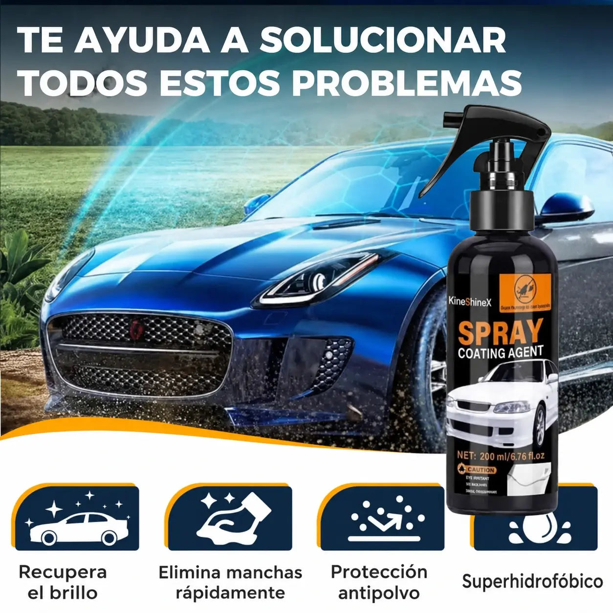 🎉 ¡Oferta 2026! 【Compra 1 y llévate 1 gratis】🚗 Spray profesional de sellado para la pintura del coche