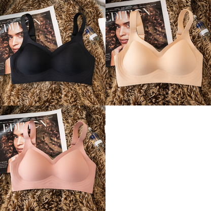 😍【3 dijela】Ženski jednodijelni grudnjak bez žice ❤️【40-85 kg】