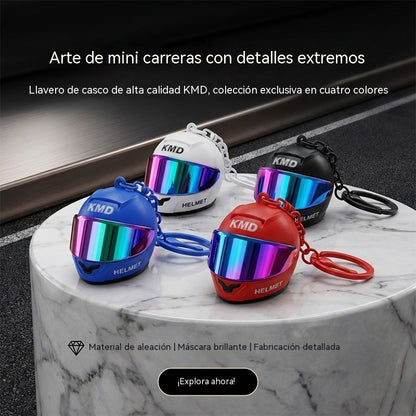 ¡Compra 1 y llévate 1 gratis 🔥🔥 Divertido llavero con forma de mini casco de motocicleta.