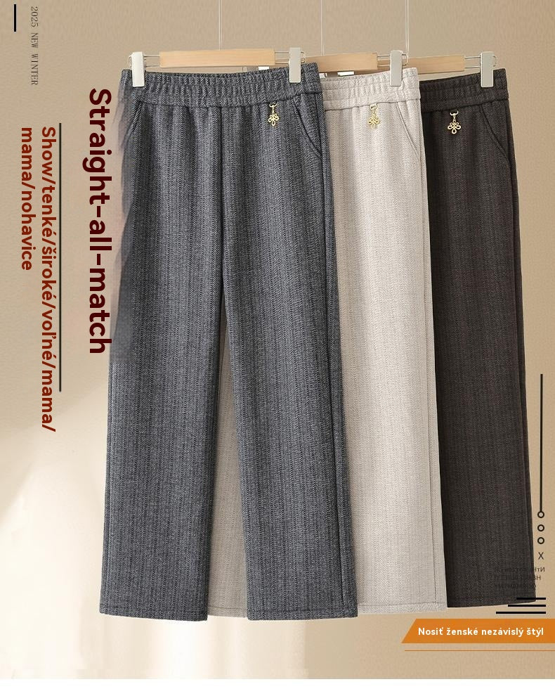 【XL-5XL】 🥰🥰Dámske jesenné a zimné módne úzke nohavice s vysokým pásom