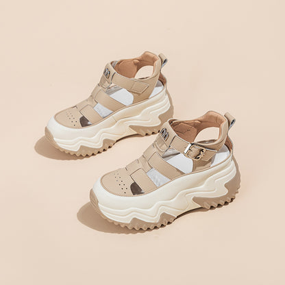 🔥【35-40】✨2025 nowe damskie modne, swobodne, miękkie, grube sandały