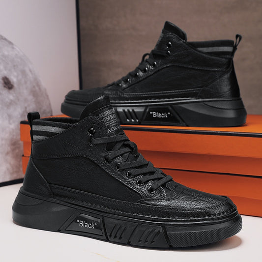 😎👍【39-44】Nove muške vodootporne kožne i baršunaste ležerne pamučne cipele za jesen i zimu 2025.